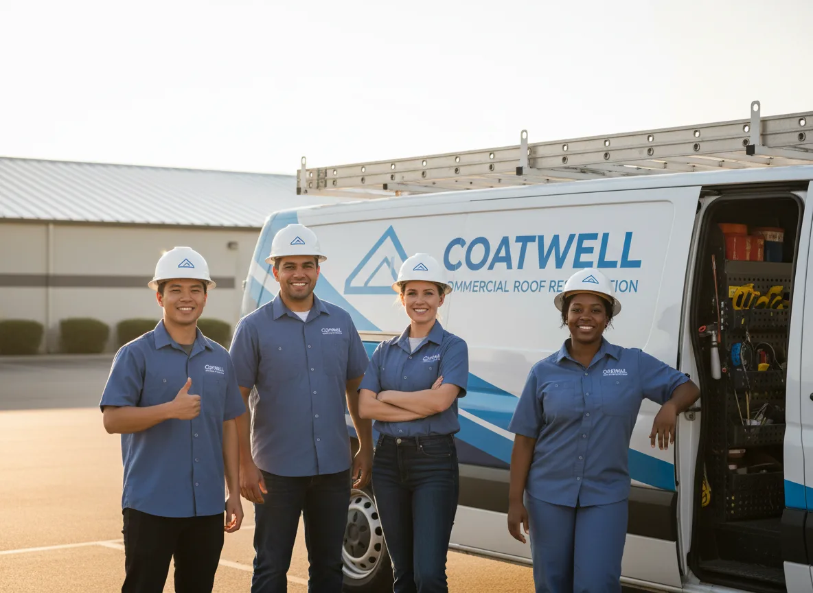 Commercial roof coating company in Stanleytown, VA
